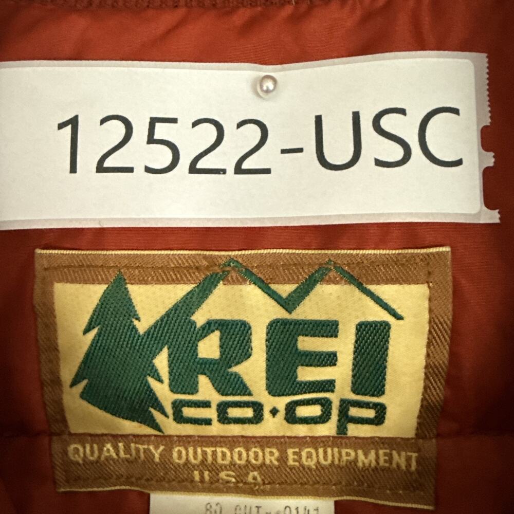 Vintage REI CO-OP Womens S Down Jacket Puffer 1/2 Half Zip Pulllover 80’s USA - Picture 10 of 10